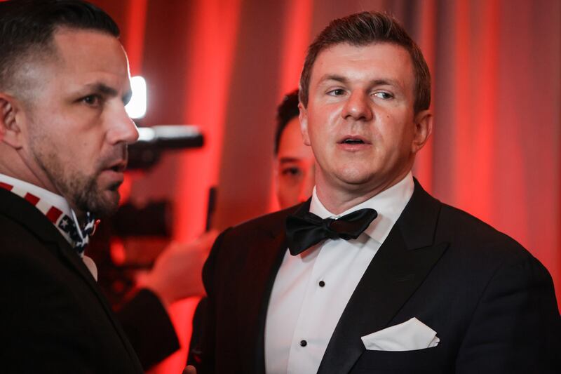 Founder of Project Veritas James O'Keefe