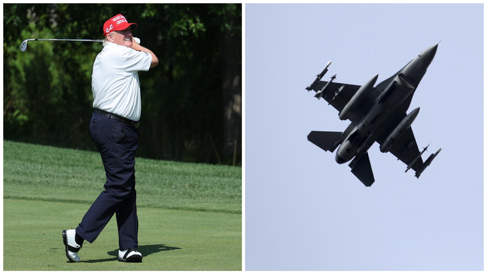 Trump's golf Escapades have Brought NORAD into Play