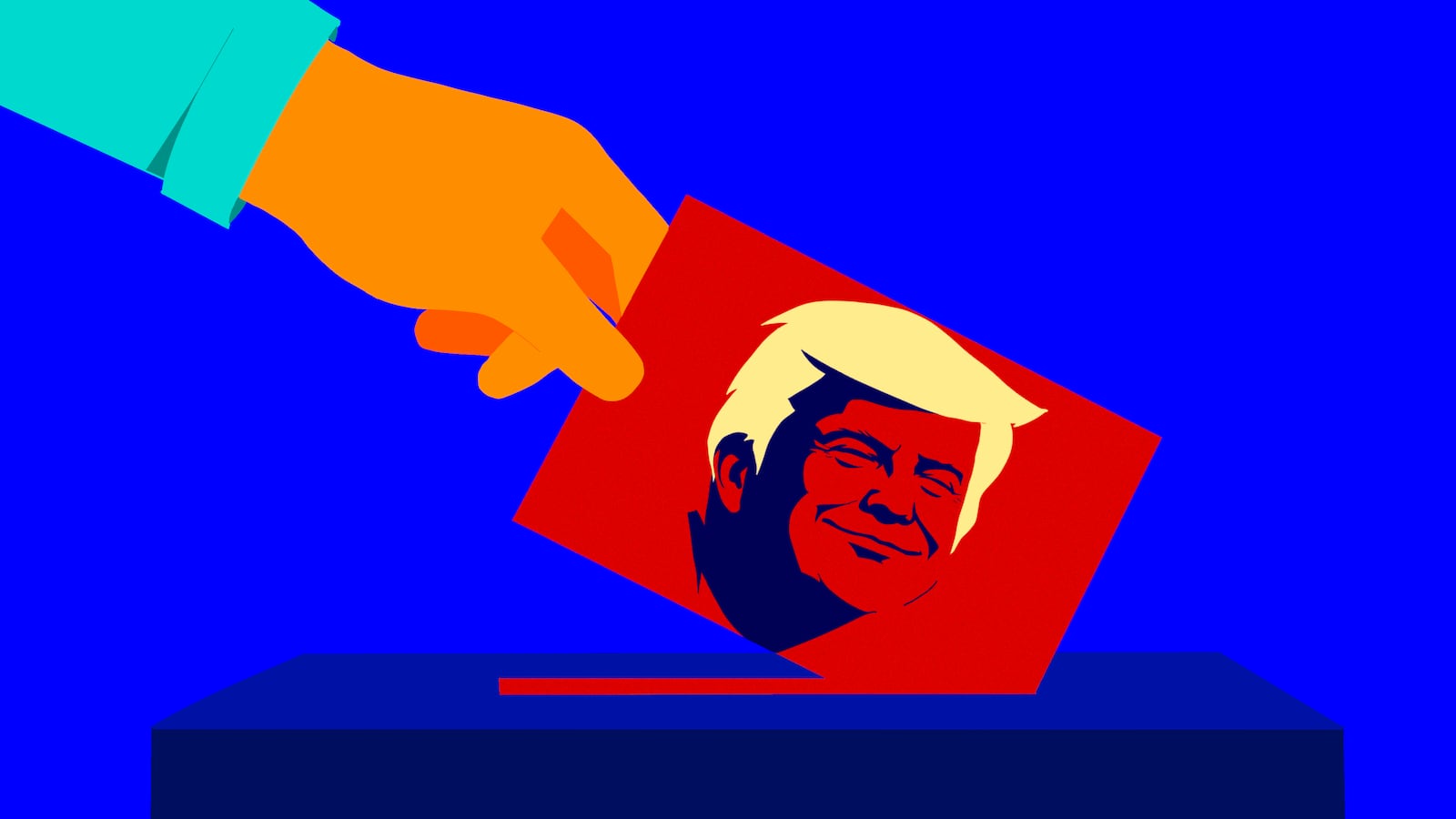 Donald Trump illustration