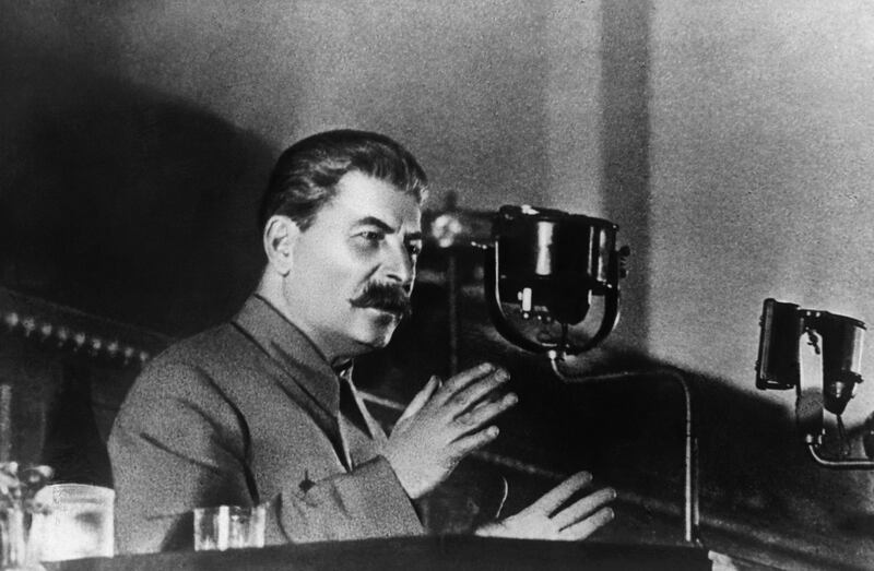 Soviet leader Joseph Stalin reports to the 8th All-Union Congress of Soviets on the draft Constitution of the USSR.