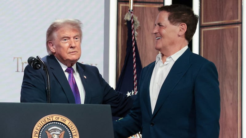 donald trump mark cuban