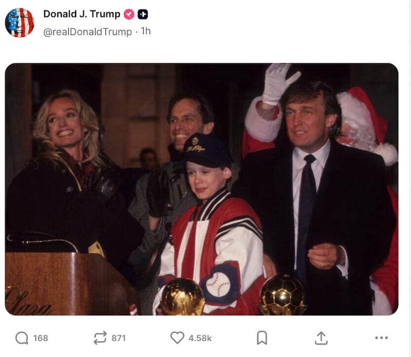 @realDonaldTrump/ TruthSocial