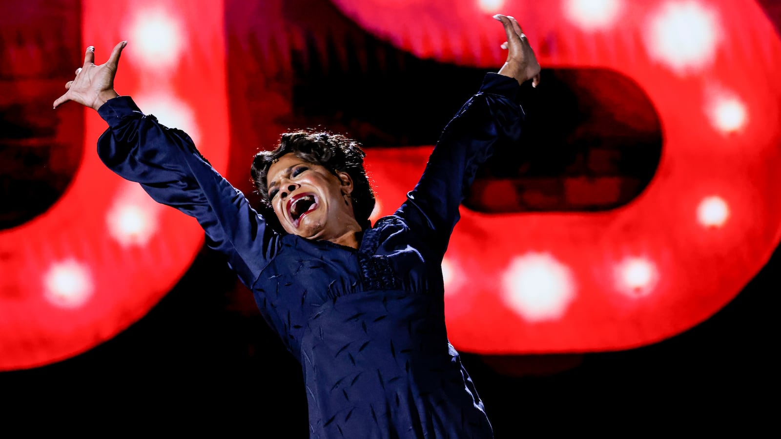 Audra McDonald performs a song from "Gypsy" at THE 78TH ANNUAL TONY AWARDS, live from the legendary Radio City Music Hall in New York City on Sunday, June 8.