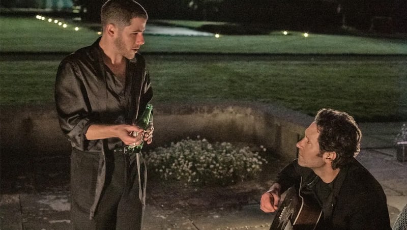 Nick Jonas and Paul Rudd