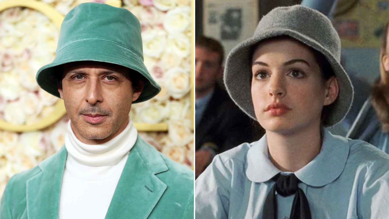 Jeremy Strong and Anne Hathaway.