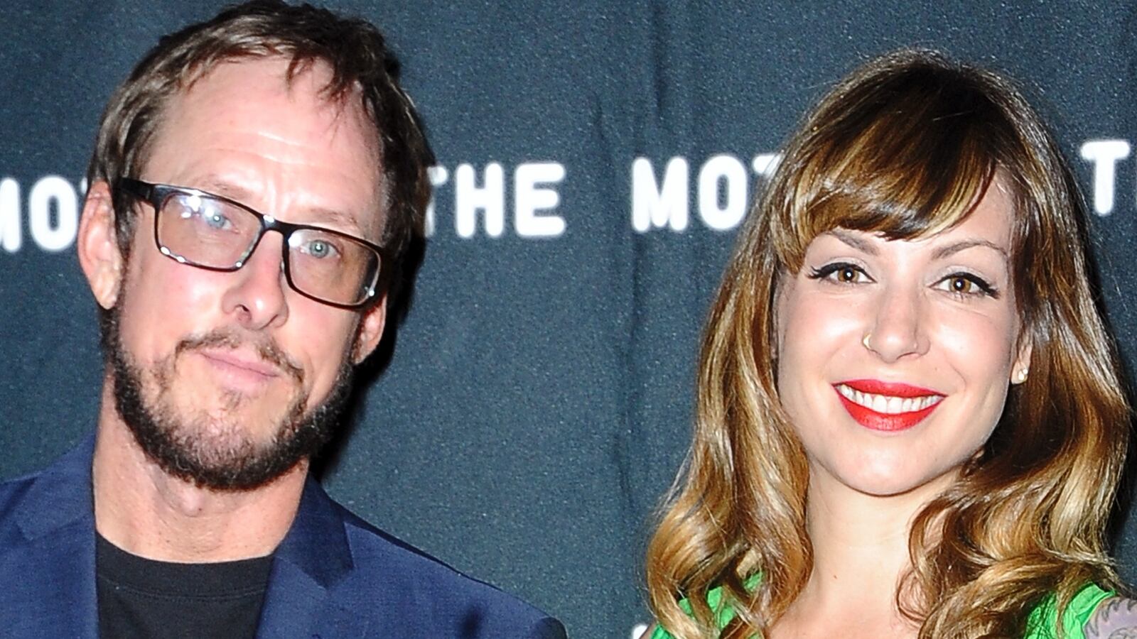 Scott Shriner of Weezer and his wife, Jillian Lauren