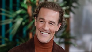James Van Der Beek during a taping of “The View” from December 4th, 2024.