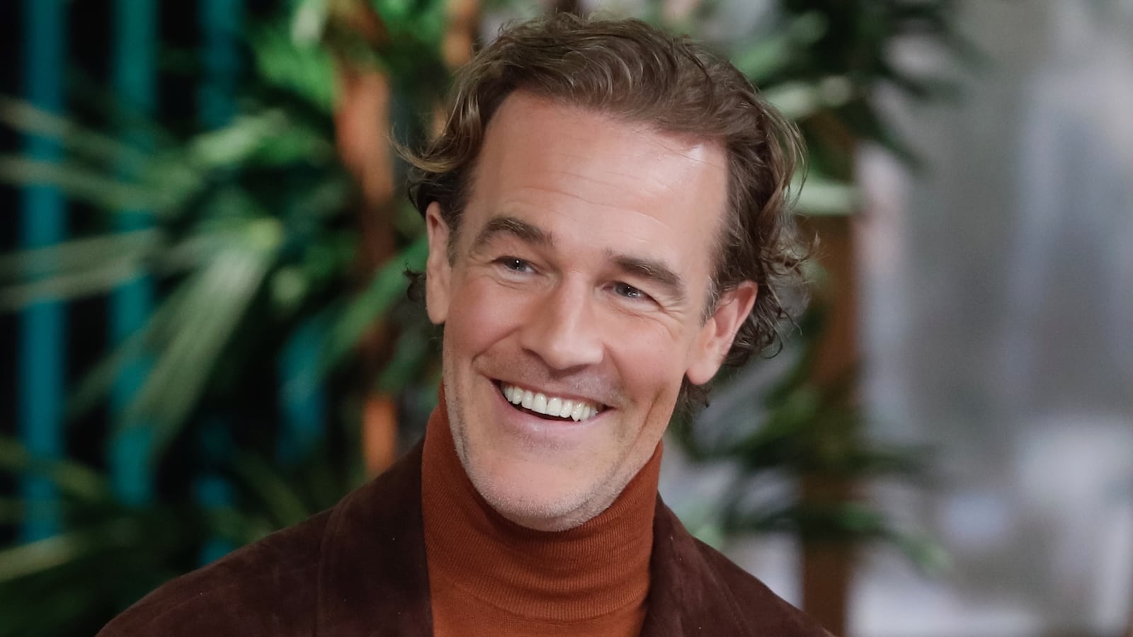 James Van Der Beek during a taping of “The View” from December 4th, 2024.
