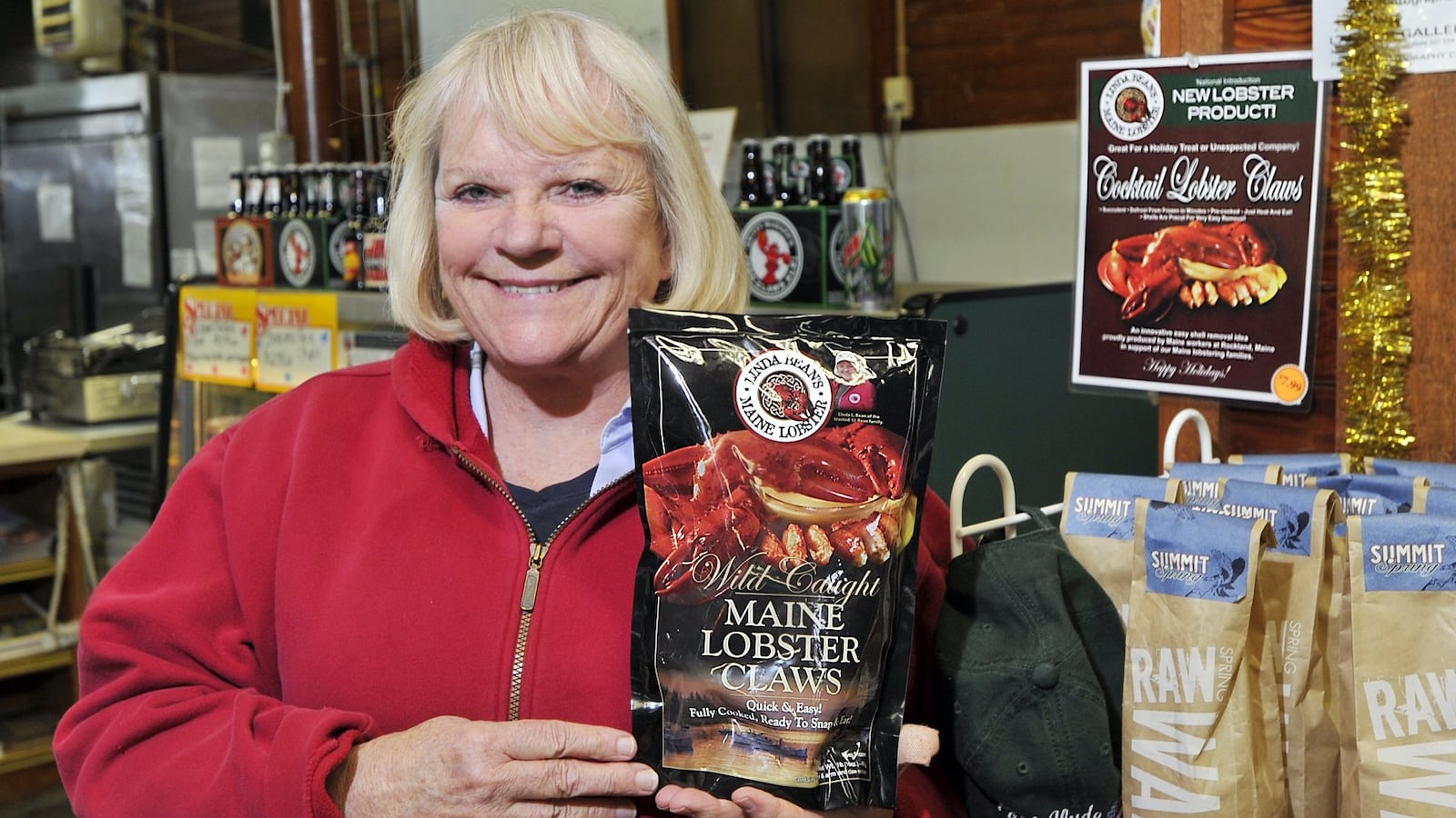 Linda Bean after striking a deal with Walmart in 2010.