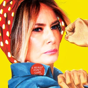 Melania Trump, Rosie the Riveter
