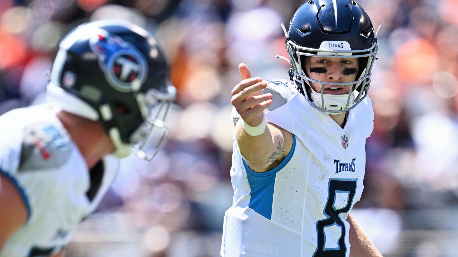 Tennessee Titans quarterback Will Levis