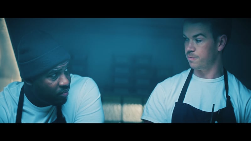 Lionel Boyce as Marcus, Will Poulter as Luca.