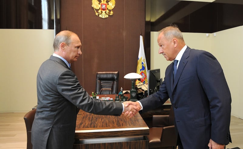 Dmitriev meets with Putin. Credit: President of Russia.