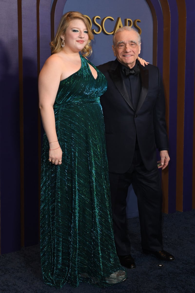 Martin Scorsese and daughter Francesca Scorsese