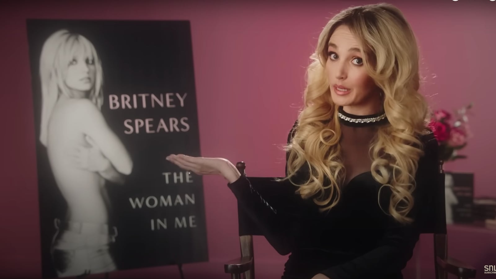 Chloe Fineman as Britney Spears on Saturday Night Live