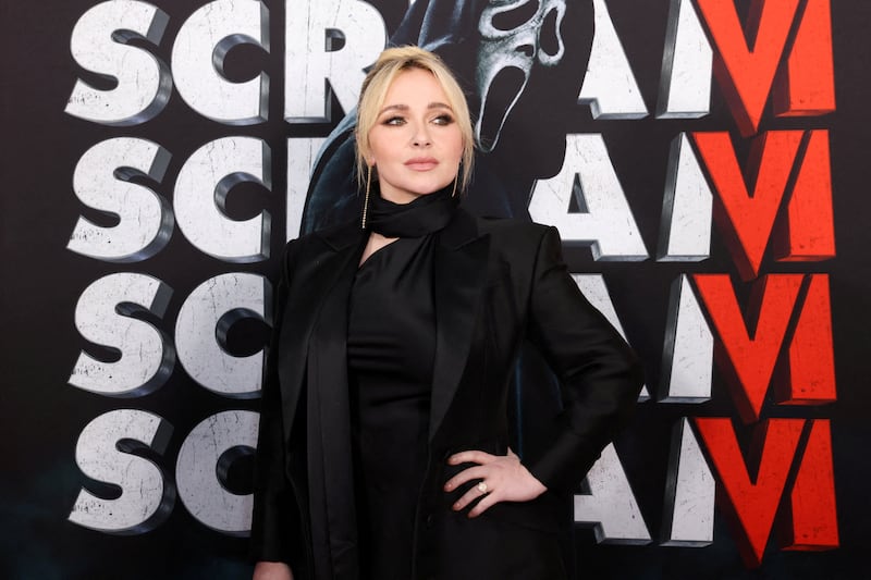 Hayden Panettiere attends the premiere of 'Scream VI' in New York City, U.S., March 6, 2023.