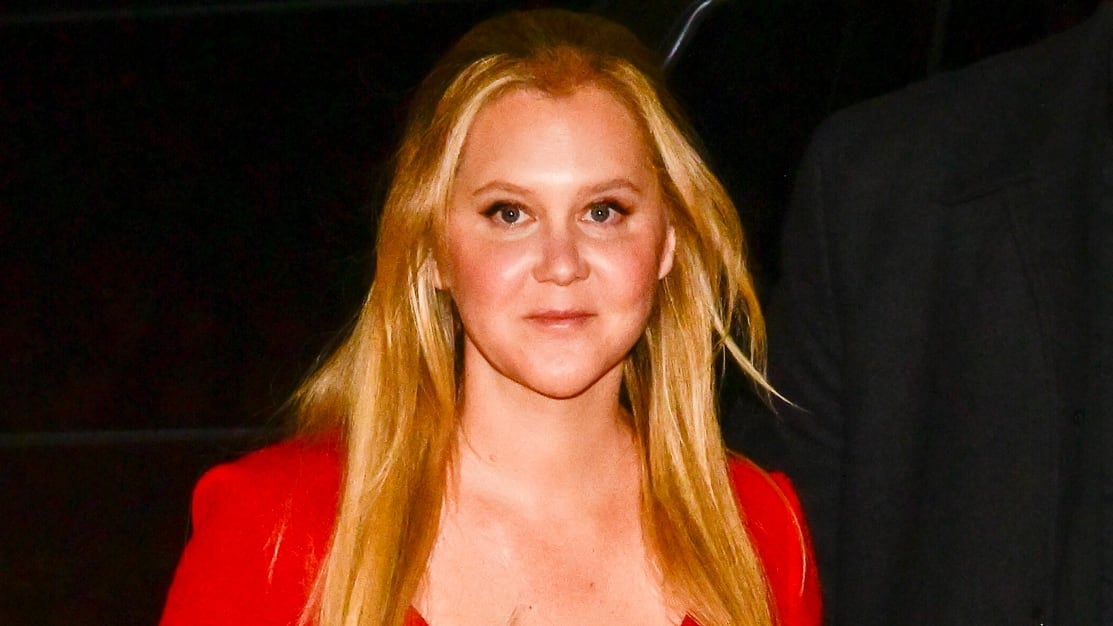 Amy Schumer is seen in Midtown
