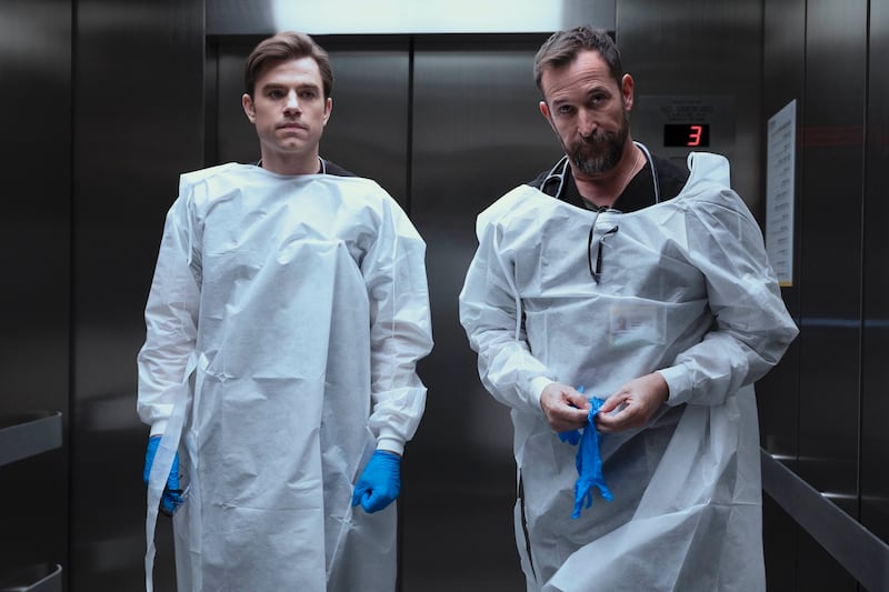 Patrick Ball and Noah Wyle.