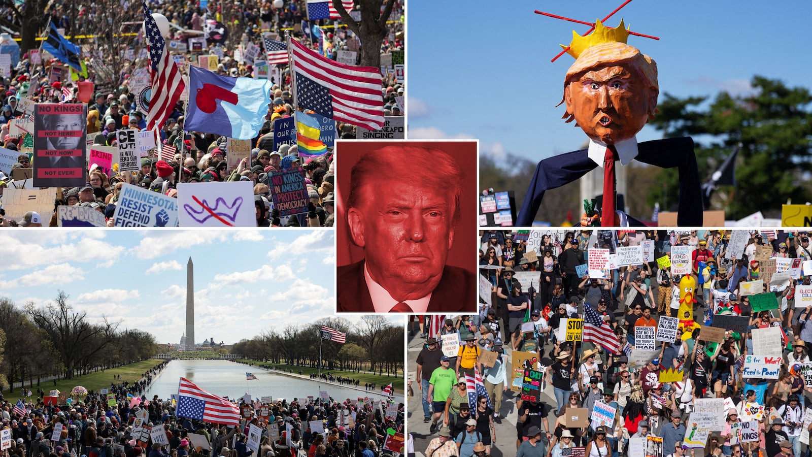 No Kings protest