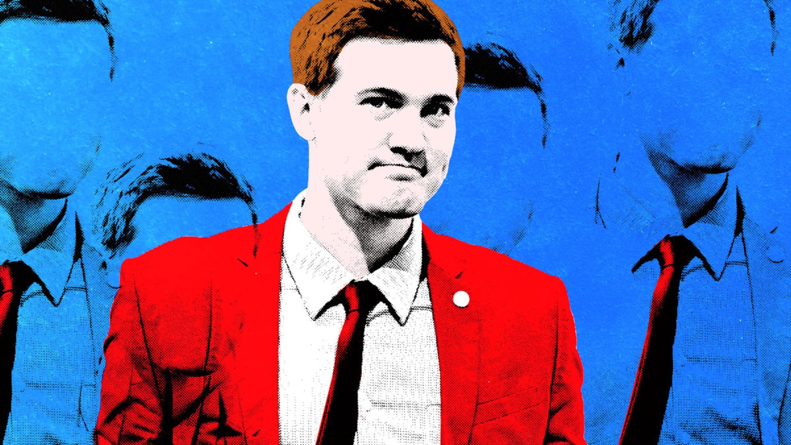 A photo illustration of Josh Schriver