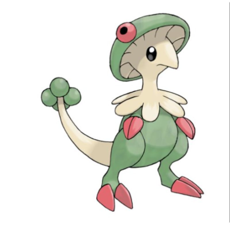 A cartoon mushroom was posted on Mangione's X profile.