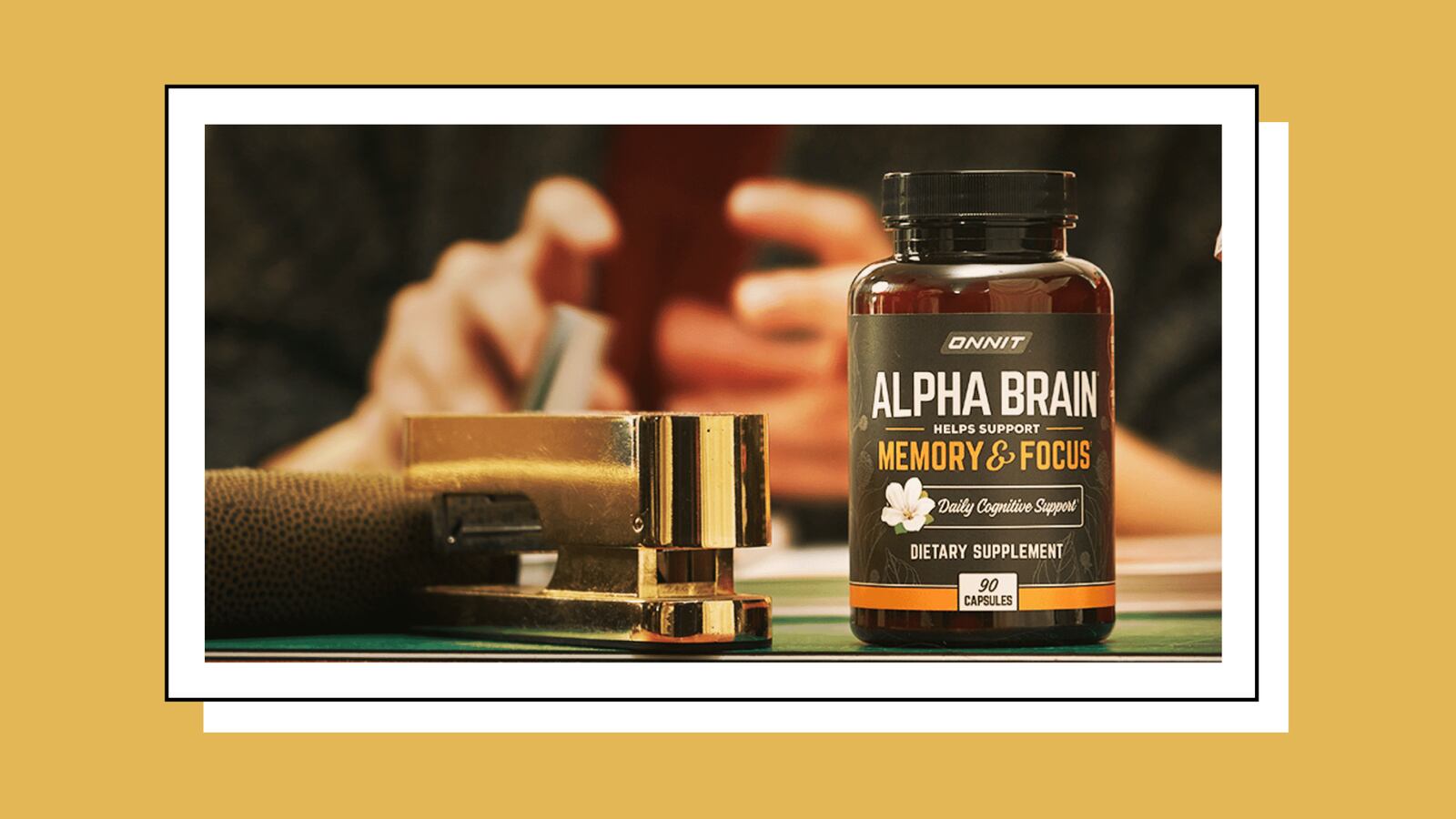 Onnit’s Alpha BRAIN Dietary Supplement
