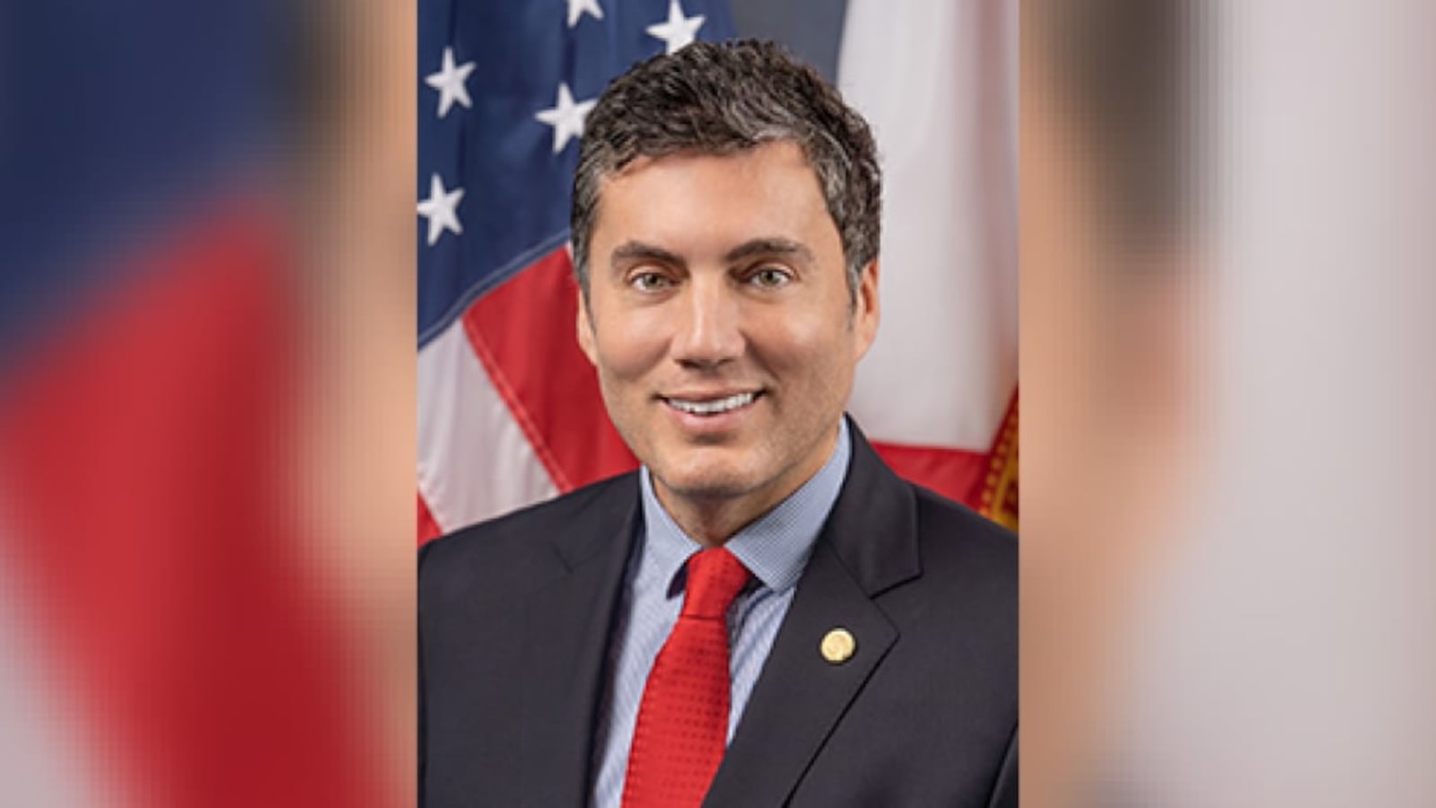 A picture of Florida Rep. Fabian Basabe, a state lawmaker from Florida accused of sexual harassment in a lawsuit by two male ex-staffers who has had an had an extensive history of bad behavior including biting and berating people.