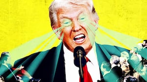 Trump's Iran War speech with his cabinet members in attendance.