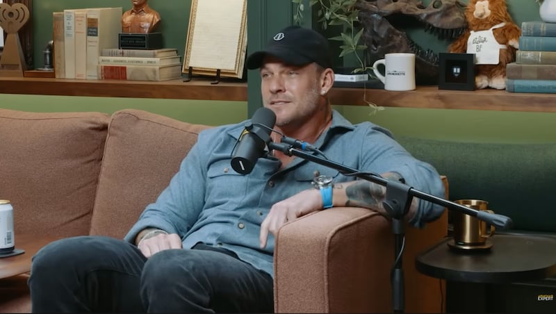 Alan Ritchson on the Armchair Expert podcast with Dax Shepard.