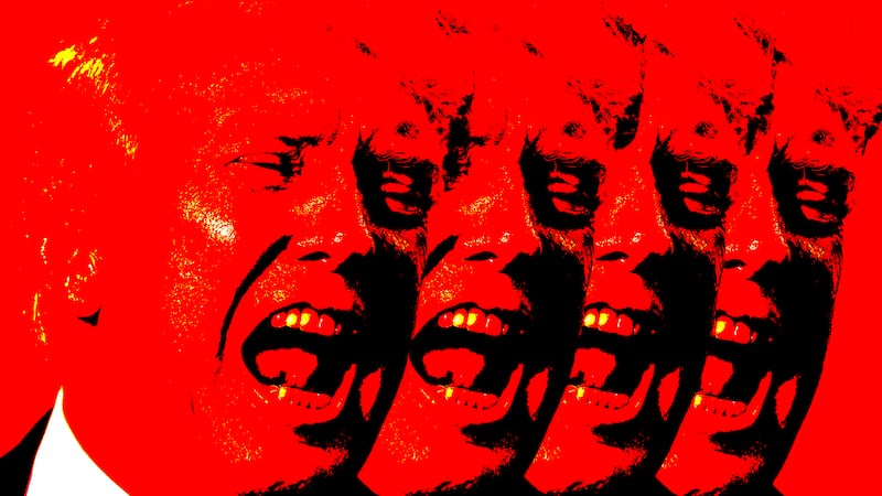 Donald Trump photo illustration