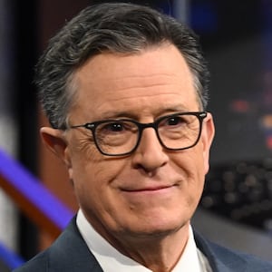 NEW YORK - NOVEMBER 20: Stephen Colbert on the CBS series The Late Show with Stephen Colbert, scheduled to air on the CBS Television Network. (Photo by Scott Kowalchyk/CBS via Getty Images)