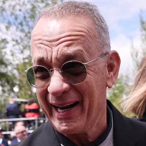 Tom Hanks attends the dedication ceremony for the opening of the Barack Obama Presidential Center in John Lewis Plaza on June 18, 2026 in Chicago, Illinois. Barack Obama served as the 44th president of the United States from 2009 to 2017 and was the first African American to hold the office.