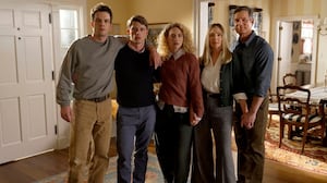 Tommy O'Brien as Micah Hollingsworth, Taylor Bloom as Russ Hollingsworth, Kat Cunning as Clare Hollingsworth, Hope Davis as Jane Hollingsworth, Peter Krause as Mike Hollingsworth