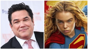 Dean Cain and Milly Alcock