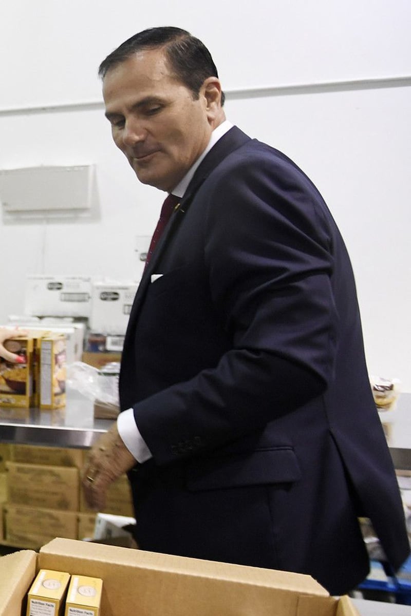 Caruso was immediately suspended from his post following his arrest.