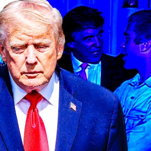 Donald Trump photo illustration, illo