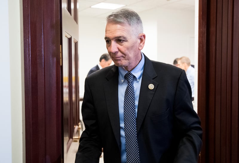 UNITED STATES - JUNE 6: Rep. Ralph Abraham, R-La., leaves the House Republican Conference meeting in the Capitol on Wednesday, June 6, 2018.