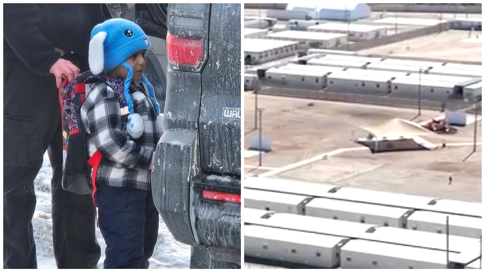 Liam Conejo Ramos and the Dilley Immigration Processing Center in South Texas.