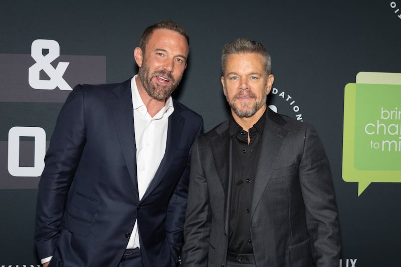 Affleck and Damon