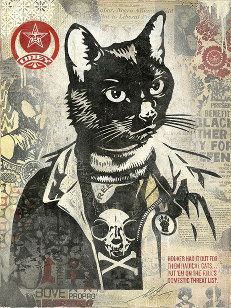 galleries/2014/01/25/cats-take-over-the-l-a-art-world-in-new-exhibit/cat-art-show-la-shepard-fairey_zcqira