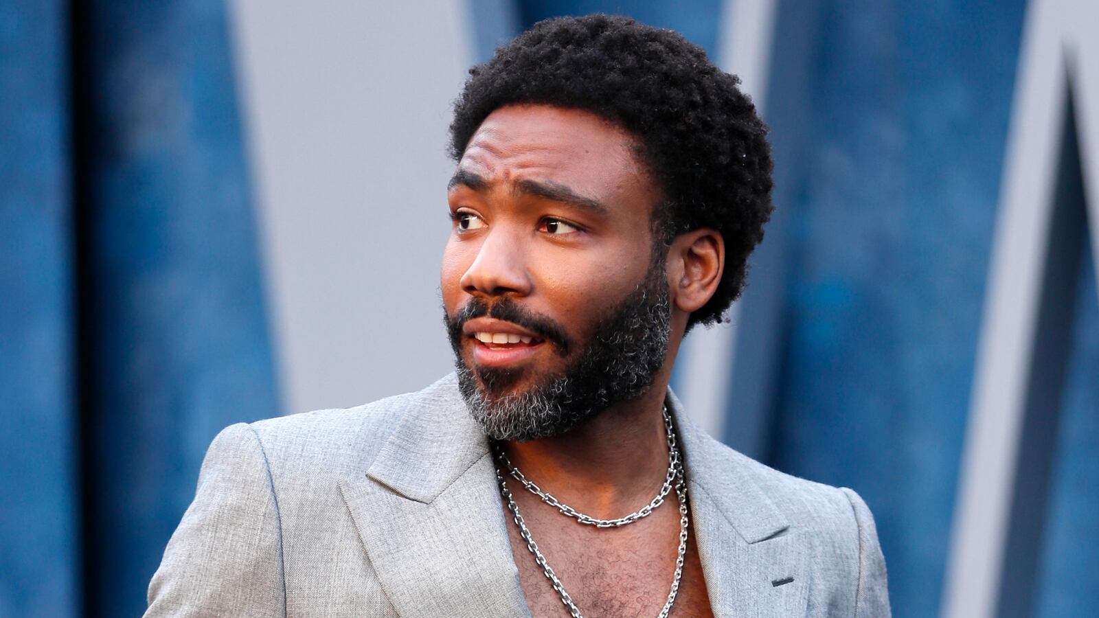 Donald Glover arrives at the Vanity Fair Oscar party after the 95th Academy Awards in Beverly Hills, California, March 12, 2023.