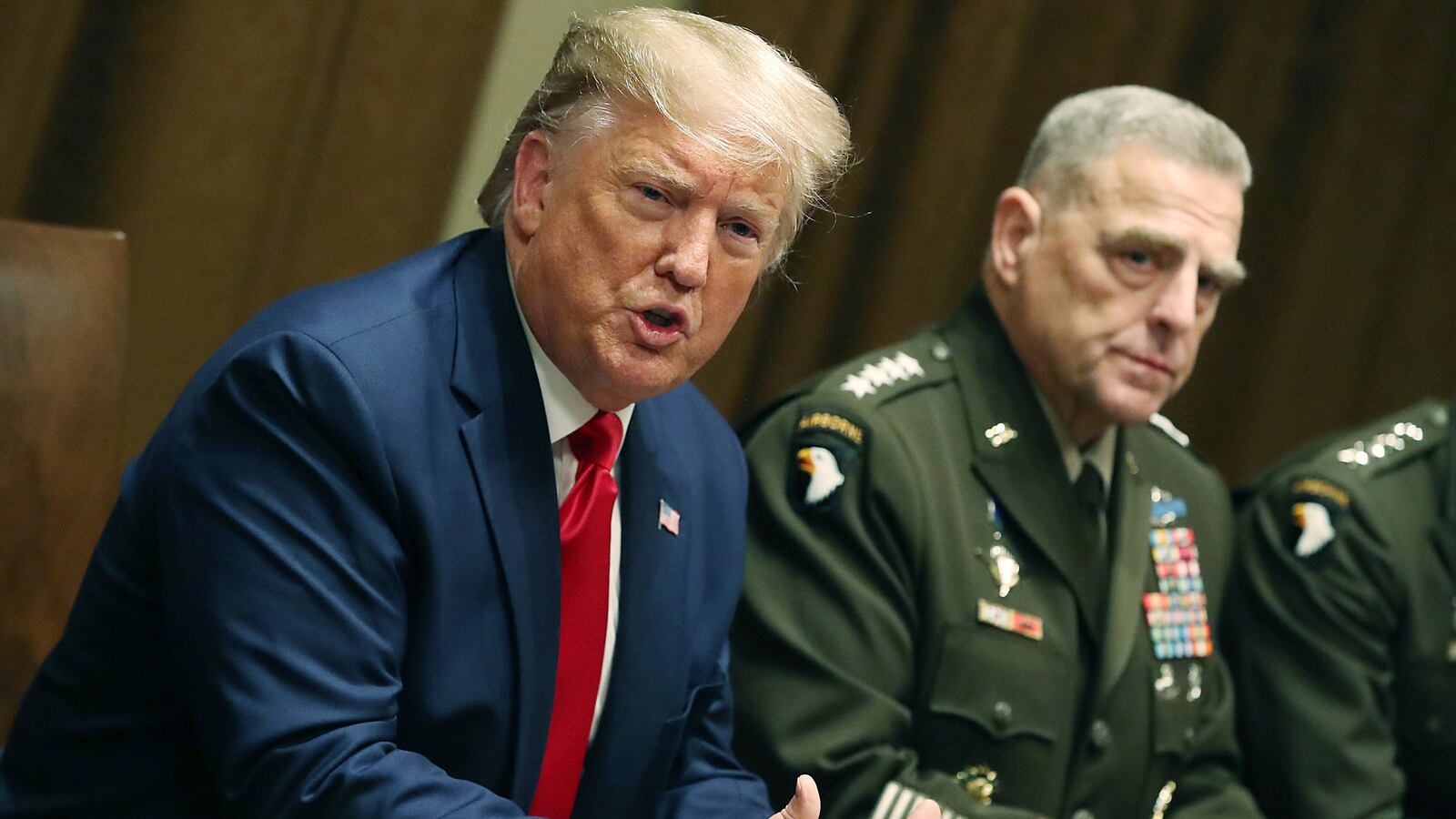 Donald Trump, Mark Milley