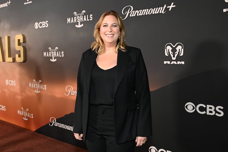 LOS ANGELES, CALIFORNIA - FEBRUARY 24: President of CBS Entertainment Amy Reisenbach attends CBS's "Marshals" premiere at the Autry Museum of the American West on February 24, 2026 in Los Angeles, California. (Photo by Jon Kopaloff/Getty Images for CBS)