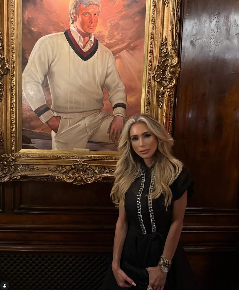 Melissa Rein Lively at Mar-a-Lago