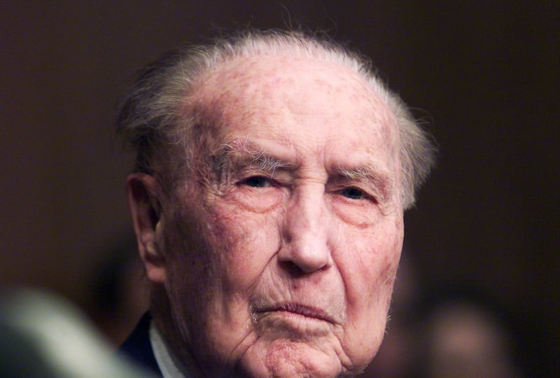 Republican Sen. Strom Thurmond of South Carolina was the oldest Congress member.