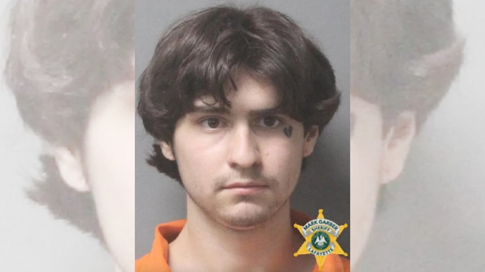 Chance Seneca is seen in a mugshot.