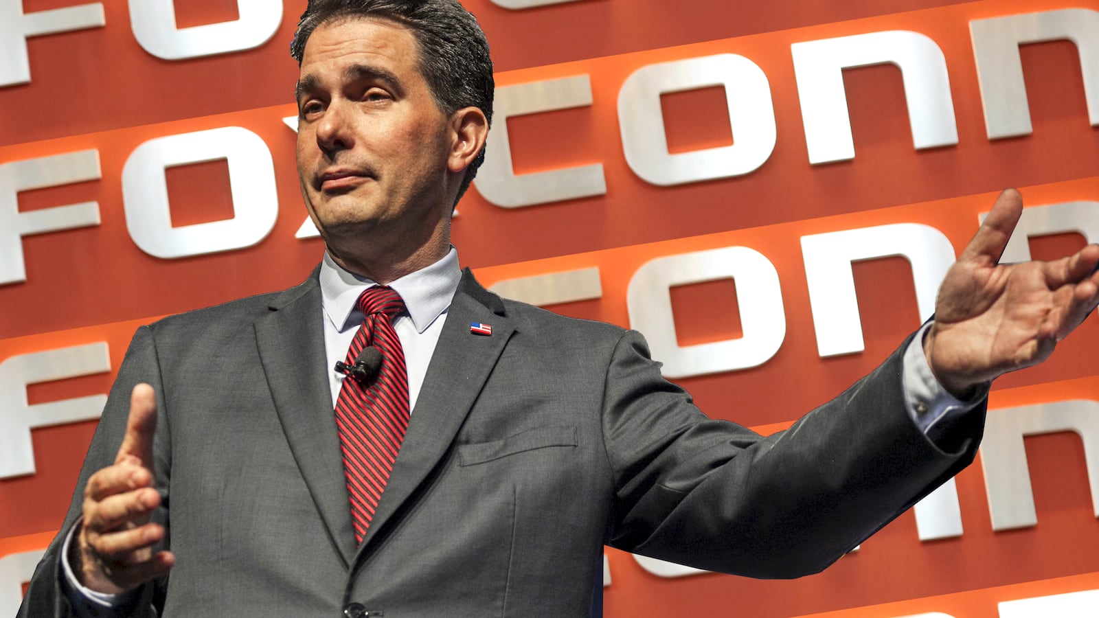 Scott Walker's Big Promises to Foxconn Factory Might Be Illegal