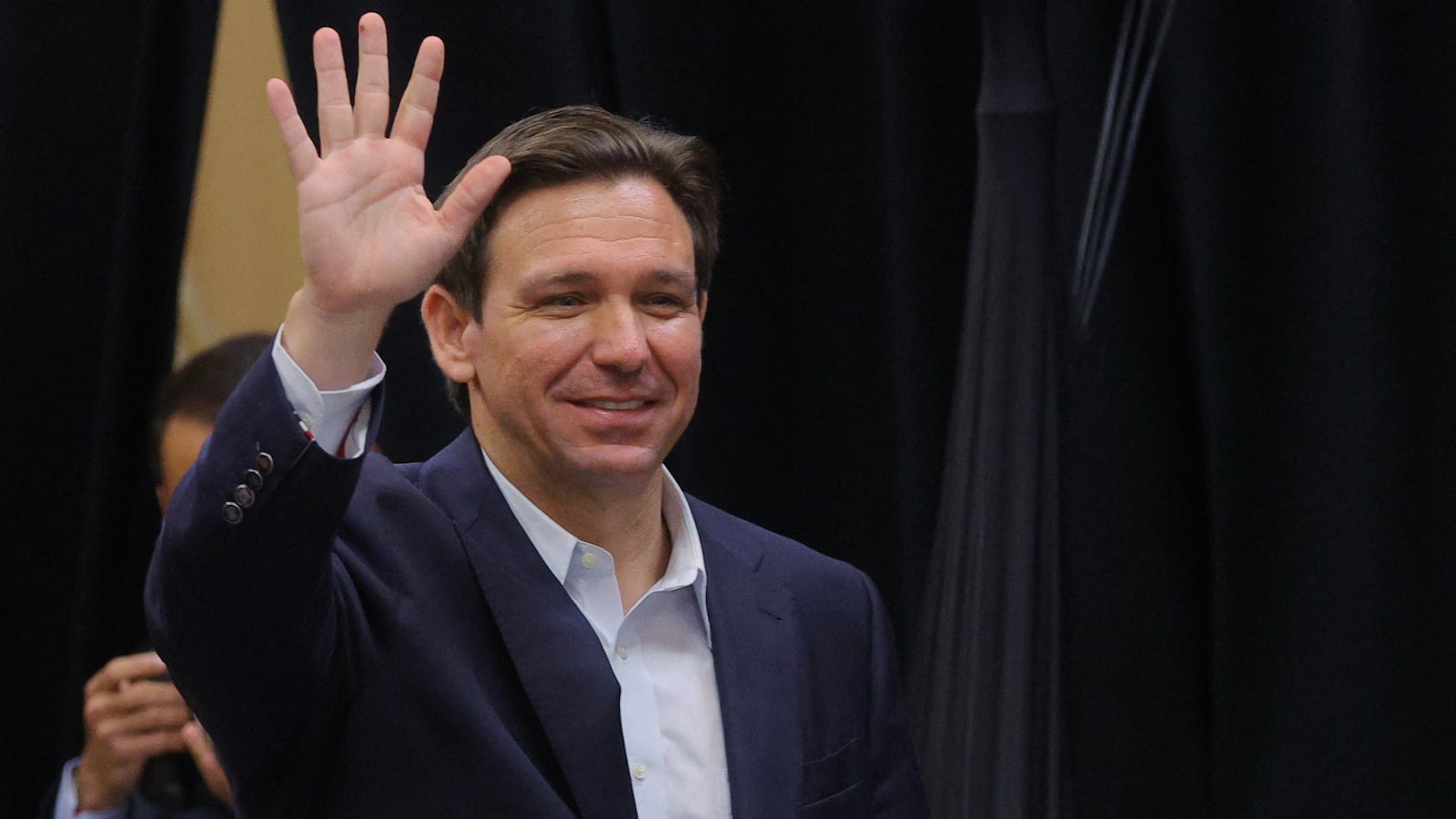 Republican presidential candidate and Florida Governor Ron DeSantis
