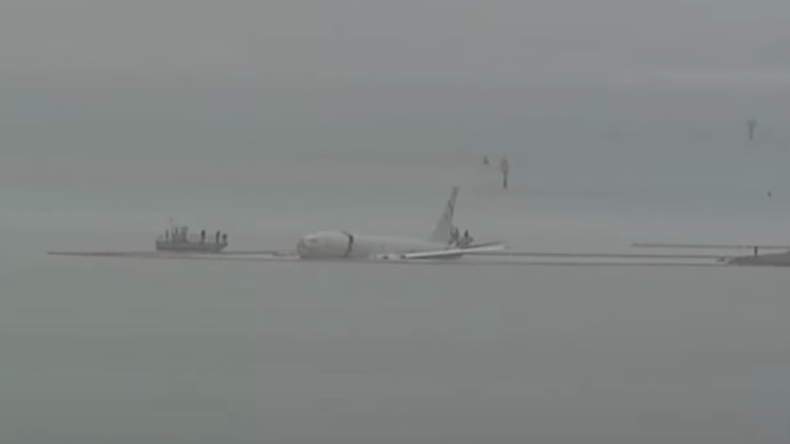 A U.S. Navy Poseidon P-8A in Kaneohe Bay off Marine Corps Base Hawaii on island of Oahu.