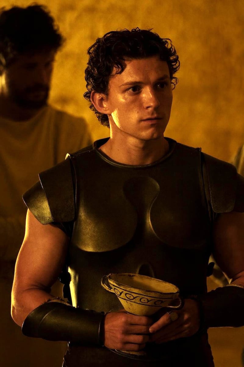 Tom Holland in The Odyssey.